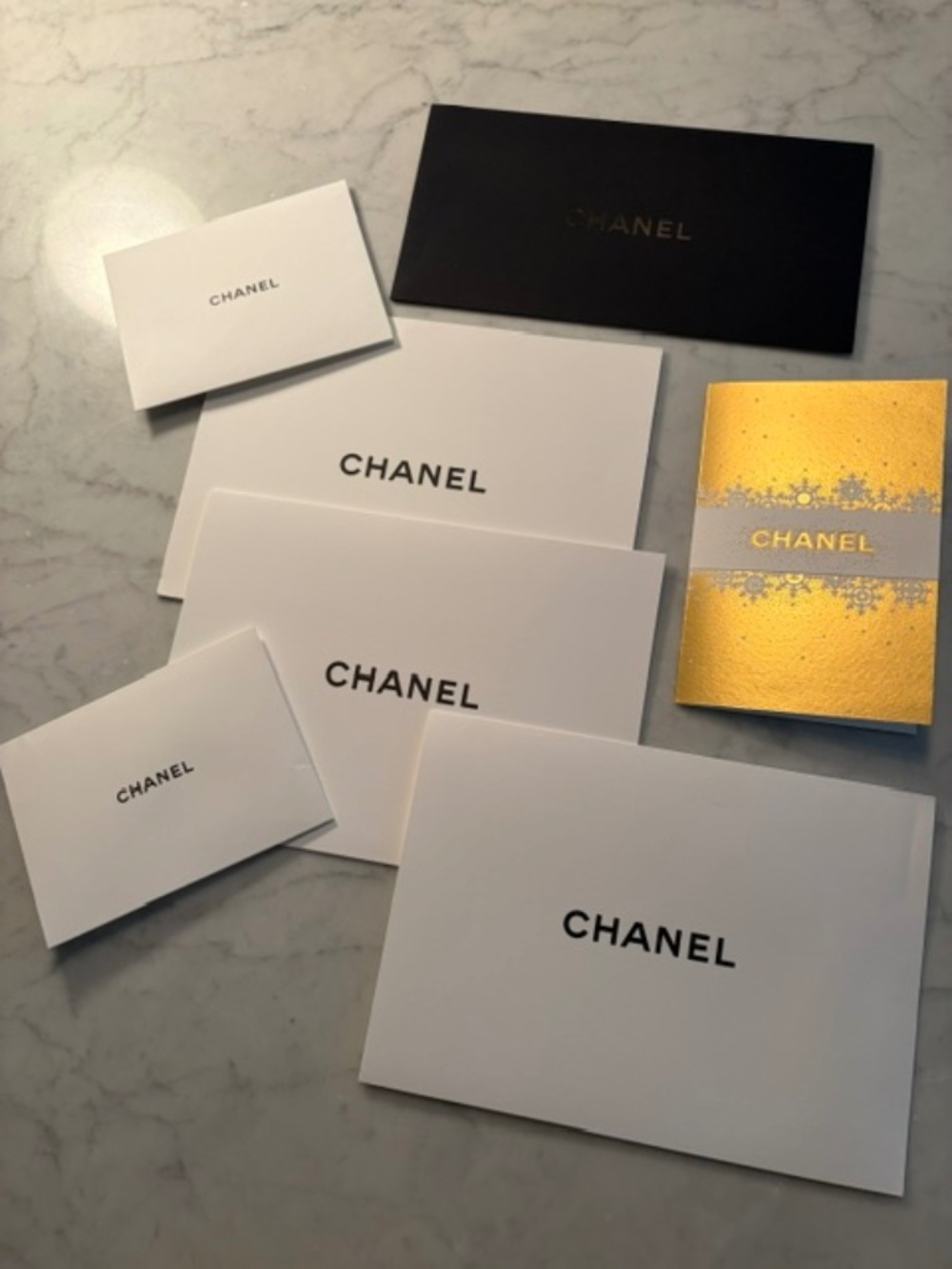 Chanel Cards & envelopes (variety/ 7x pieces)